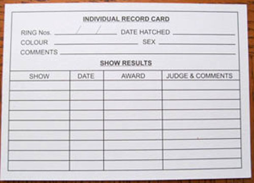 Record Card